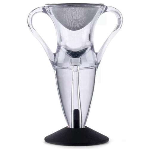 2X Wine Oxygen Pump Filter Magic Wine Decanter Wine Filter Wine Aerator Bar Tools 1