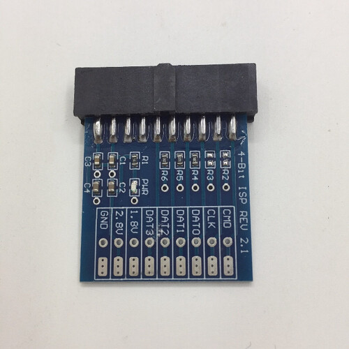 2X New Adapter JTAG , ISP 4-BIT ISP REV 2.1 for Easy Jtag  Box / ESAYJTAG Tool 2
