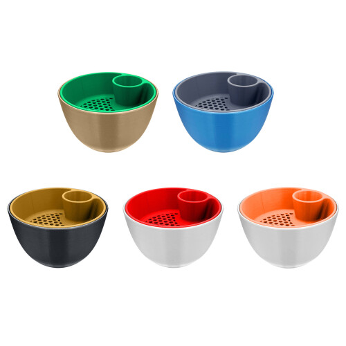 Multipurpose Pistachios Shell Cracker And-Black bowl yellow to 1