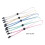 Two Direction Headwear Securing Tie With Grip Attachments-Black 2