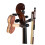 Violin Wall Mount Hanger 3 Pack with Bow Holder Red Secure Storage Easy Install for Home Studio 4