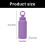 1000 ml Edelstahl-Staubsauger-isolierte-Himmelblau 7