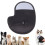 Reusable Pet Hair Removal Gloves Efficient Static Deshedder-2 3