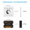 3X RF Wireless Wall- Mounted Touch Panel Dimmer Control for DC5-24V 30A Single Color LED Strip Lighting 6
