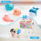 Shower Shower Accessory Holder Fabric Storage With Fasteners 2