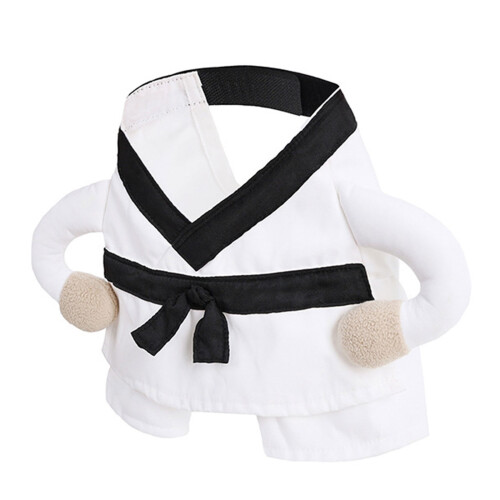 Halloween Pet Costume Martial Arts Theme Comfortable Easy-M 2
