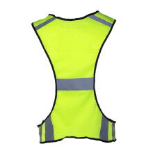 Reflective Safety Vest with Superbright Panels, Lightweight Breathable Visibility Vest for Running and Cycling
