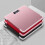 Smart Digital Bathroom Scale with Body Fat Analyzer,  Accuracy LCD Display, Rose Red 2
