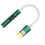 BA23 USB-C til 3,5 mm lydstikadapter med indbygget DAC Green 4