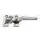 304 Stainless Steel Door Handle Latch Secure Sealing Closure Rustproof Compact Design 1Pcs Small Size 5