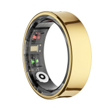 La bague intelligente R09 11 prend en charge la fréquence cardiaque/l'oxygène sanguin/la surveillance du sommeil/de multiples modes spo