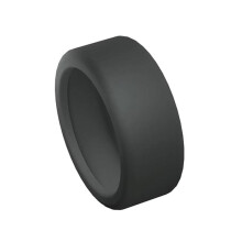 For Oura Ring Gen 3 Finger Ring Waterproof Anti Drop Protective Case Smart Ring Silicone Case, Size: S(Black)