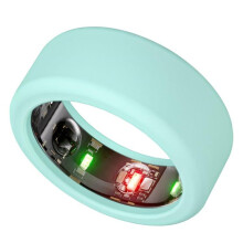 Cosaint fáinne/méara silicone do Ora Ring Gen3 / Samsung Galaxy Ring, méid: M 11-13 (Glas Mint)