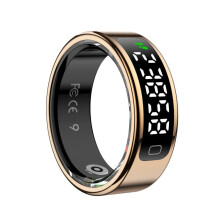 La bague connectée R11C taille 10 prend en charge la surveillance de la fréquence cardiaque/de l'oxygène sanguin/du sommeil/de plusieur