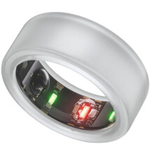 Silikónový krúžok/kryt na krúžok pre Ora Ring Gen3 / Samsung Galaxy Ring, veľkosť: M 11-13 (priehľadný)