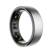La bague connectée R10 taille 9 prend en charge la fréquence cardiaque/l'oxygène sanguin/la surveillance du sommeil/de plusieurs modes