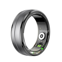 Bague connectée R06 taille 8, compatible avec le suivi de la fréquence cardiaque, de l'oxygène sanguin et du sommeil, et proposant plus
