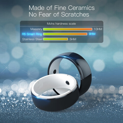 JAKCOM R5 Smart Ring Multifunktions-Smart-Wear-Ring, Größe: M 2
