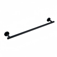 Matte Black Bathroom Accessories Set 304 Stainless Steel Hardware with Knurled Towel Bar Hook Rack
