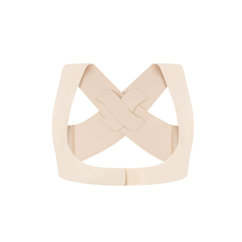 Inf Beige Posture Corrector For Back Support - Lightweight And Breathable S