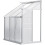 6-Pack 4ft Lean-to Polycarbonate Greenhouse 1