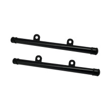2pcs Black Poster Hanger Frame Scroll Hanging Rail for Artwork – Modern Minimalist Design, Easy Install