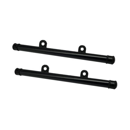 2pcs Black Poster Hanger Frame Scroll Hanging Rail for Artwork – Modern Minimalist Design, Easy Install