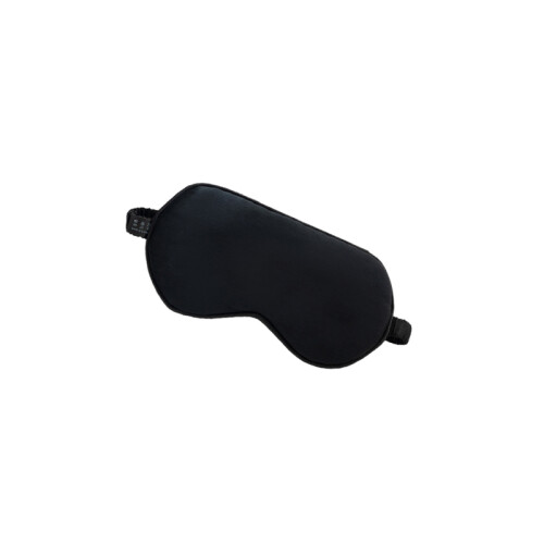 Schlafmaske aus 100 % Seide Black 1