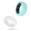Θήκη σιλικόνης για δαχτυλίδι Oura Ring Gen3 / Samsung Galaxy Ring, Μέγεθος: S 5-10 (Μαύρο) 5