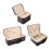 Modern PU Jewelry Storage Box Soft Fabric Lining For-15 2