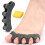 Five-Hole Toe Separator, Black (Set of 8 SEBS Toe Separators)   0 2