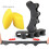 Five-Hole Toe Separator, Black (Set of 8 SEBS Toe Separators)   0 3