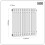 Dellonda Baridi Horizontal Traditional 2 Column Radiator 12