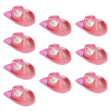 Sparklings pink Western Styles Bottle Toppers Hat Ideal For-B