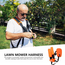 5X Universal Rimmer Shoulder Strap Grass Trimmer Harness Strap, Comfort Strap Double Shoulder Garden
