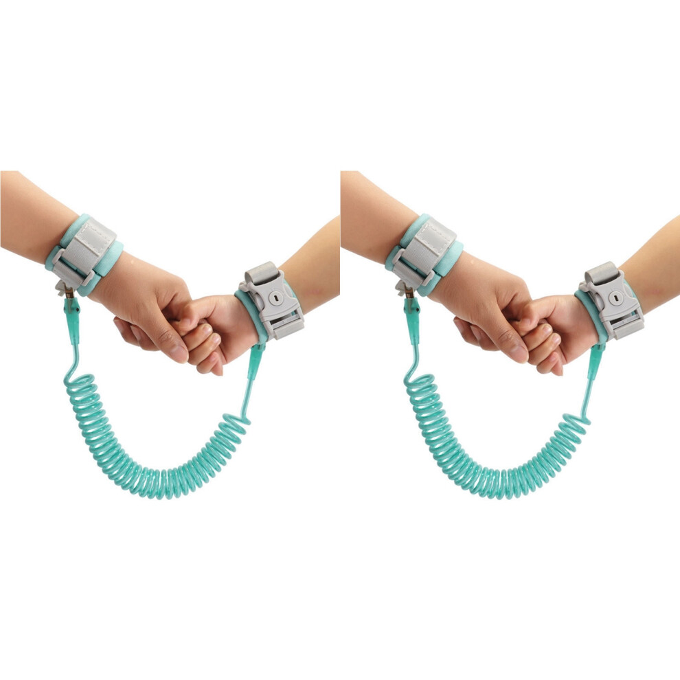 2X Baby Anti-Lost Safety Bracelet Children Learning to Walk Walking Baby Anti-Lost Rope Anti-Lost with Traction Rope