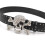 Stylish Gothicism Rhinestones Studded Belt With Skull-White 5