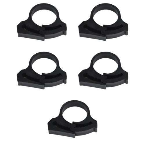 5Pieces Garden Hose Clamps Secure Locking Drip Irrigation-16 MM