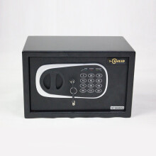 Electronic Safe Box for Home and Office, Small Wall Mounted Steel Safe with Electronic PIN Lock