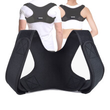 Adjustable Posture Corrector for Men and Women, Comfortable Back Brace for Pain Relief and Better Alignment