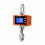 2000kg Digital Crane Scale - Heavy Duty Hanging Scale with LCD Display, Battery Powered Orange 1