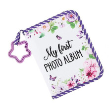 Cute Floral Infant Photo Album Pictures Holders with Mirror And