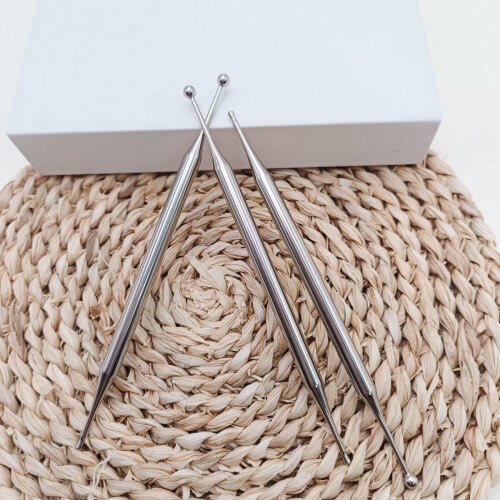 Acupressur-Stift aus Edelstahl - Stift-Acupoint-Massagegerät 1