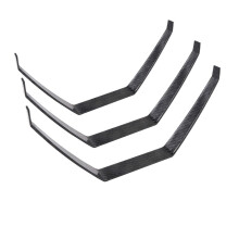 RC Landing Gear Carbon Fiber Set with Shock‑Absorbing Sponge Wheels for 50E Fixed Wing Aircraft