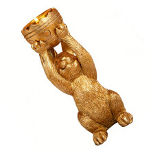 Decorative conies Candle Base produced Of Durable-gold
