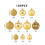 Baubles Durable Plastic Tree Decor Reusable Silver 100 Pieces Restaurant décor 2