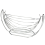 Hammock style chrome Swinging fruit basket 1