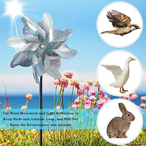 Windspinner / Reflektierende Vogelscheuchen 10-Pack 1