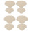 Shoe Hole Repair Patch 2 Sizes 4-Pair Beige 1