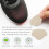 Shoe Hole Repair Patch 2 Sizes 4-Pair Beige 3